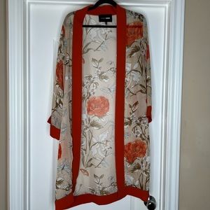 FashionNova Floral Print Kimono
